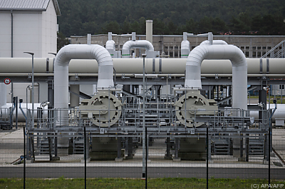 Teil der Gaspipeline Nord Stream 2 - Lubmin, APA/AFP