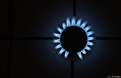 Eine Gasflamme
 - Stuttgart, APA/dpa