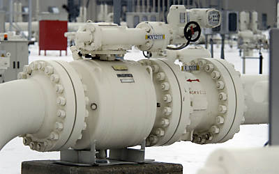 Haushalte können lange mit Gas versorgt werden - Baumgarten, APA/AFP