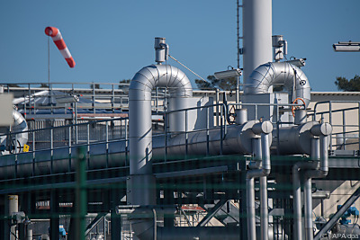 Putin droht mit Gas-Lieferstopp - Lubmin, APA/dpa