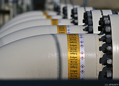 Gastransit steht vor größerer Unterbrechung - Baumgarten an der March, APA/AFP