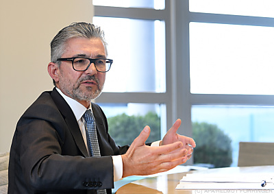 Voestalpine-Konzernchef Herbert Eibensteiner - Linz, APA/HELMUT FOHRINGER