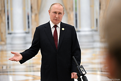 Putin greift nach weiterer Energiequelle - Ashgabat, APA/SPUTNIK