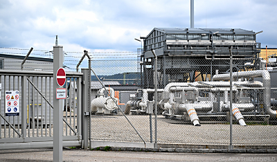 Teil der Gasspeicherstation Haidach/Salzburg - Haidach, APA/THEMENBILD