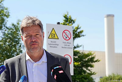 Deutschlands Wirtschaftsminister Robert Habeck - Bad Lauchstädt, APA/dpa
