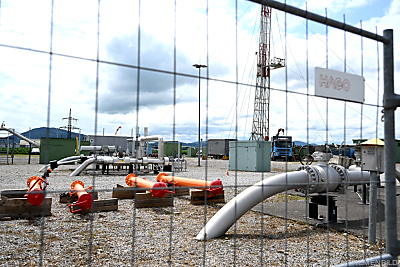 Die Gasspeicherstation Haidach – Haidach, APA/THEMENBILD Die Gasspeicherstation Haidach - Haidach, APA/THEMENBILD