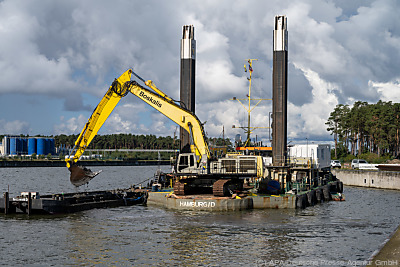 Baustelle LNG-Terminal "Deutsche Ostsee" - Lubmin, APA/Deutsche Presse-Agentur GmbH