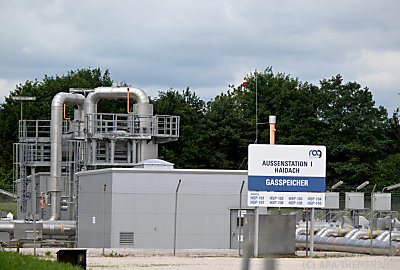 Haidach wird an das österreichische Gasnetz angeschlossen - Haidach, APA/THEMENBILD