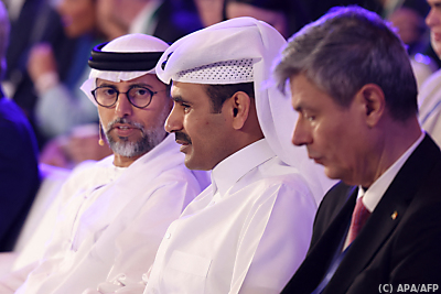 Saad al-Kaabi auf dem Welt-Energie-Gipfel in Abu Dhabi – Abu Dhabi, APA/AFP Saad al-Kaabi auf dem Welt-Energie-Gipfel in Abu Dhabi - Abu Dhabi, APA/AFP