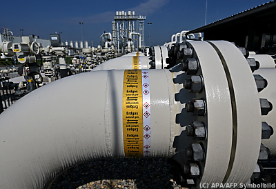 Italien baut neue Pipeline für Gas und Wasserstoff
 - Baumgarten an der March, APA/AFP Symbolbild