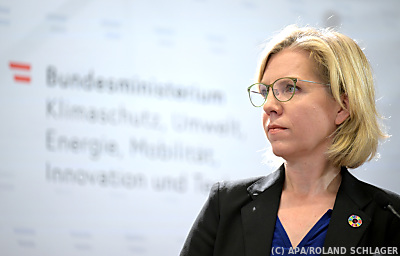 Gewessler findet den LNG-Deal gut
 - Wien, APA/ROLAND SCHLAGER