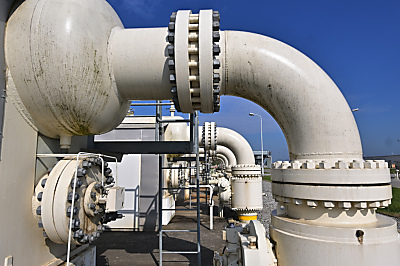 Gas-Verdichter beim Austro-Hub in Baumgarten
 - Baumgarten an der March, APA/AFP