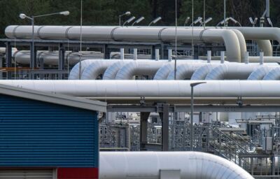 Nord Stream 2 wurde fertig gebaut, ging aber nie in Betrieb
 - Lubmin, APA/dpa