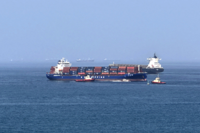 Nachrichten über Angriff auf einen Tanker in der Straße von Hormuz
 - Khor Fakkan, APA/AFP