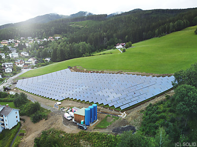 Handout - Solargroßanlage in Mürzzuschlag
 - Mürzzuschlag, SOLID