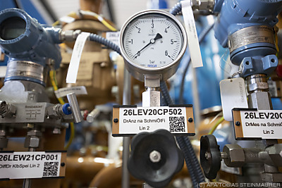 Der Barometer einer Wärmepumpe - Wien, APA/TOBIAS STEINMAURER