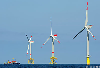 30 Gigawatt Strom sollen produziert werden – Borkum, APA/dpa 30 Gigawatt Strom sollen produziert werden - Borkum, APA/dpa