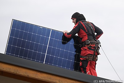 PV-Anlagen werden weiterhin gefördert – Zillingtal, APA/THEMENBILD PV-Anlagen werden weiterhin gefördert - Zillingtal, APA/THEMENBILD
