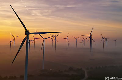 Windnergie hängt Zielen hinterher
 - Sieversdorf, APA/dpa