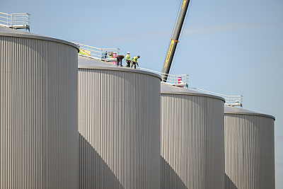 Terminal hat Kapazität von 3 Mio Terminal hat Kapazität von 3 Mio