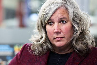 Britische Transportministerin Heidi Alexander
 - Cambridge, APA/AFP/POOL