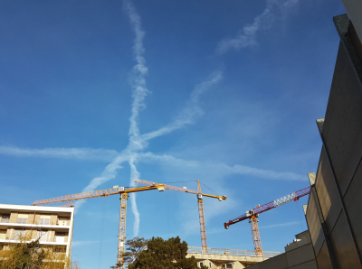 Kondensstreifen sind auch schädlich fürs Klima
 - Wien, APA/THEMENBILD