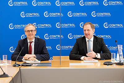 Neues Führungsduo Wolfgang Urbantschitsch und Alfons Haber
 - Wien, APA/E-CONTROL