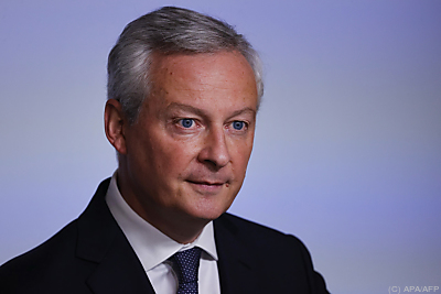 Frankreichs Wirtschaftsminister Bruno Le Maire - Paris, APA/AFP