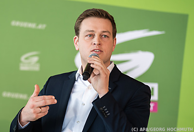 OÖ-Umweltlandesrat Stefan Kaineder informierte – Wien, APA/GEORG HOCHMUTH OÖ-Umweltlandesrat Stefan Kaineder informierte - Wien, APA/GEORG HOCHMUTH