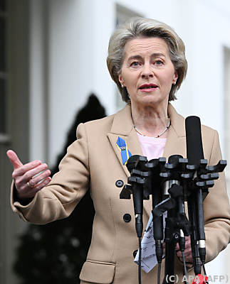 EU-Kommissionschefin präsentiert Reform des europäischen Strommarkts - Washington, APA (AFP)