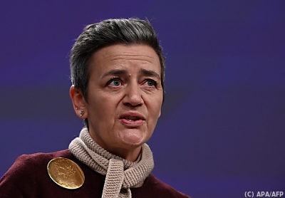 Wettbewerbskommissarin Margrethe Vestager - Brussels, APA/AFP