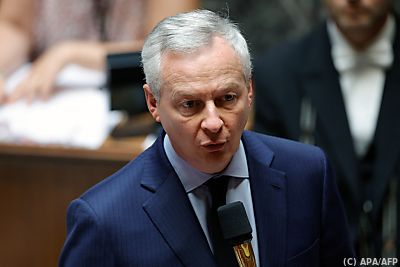 Bruno Le Maire verkündet Stromkosten-Anhebung für Private um 10 % - Paris, APA/AFP
