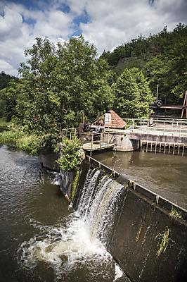 Ein Kleinwasserkraftwerk der EVN in Rosenburg am Kamp
 - Rosenburg, APA/EVN