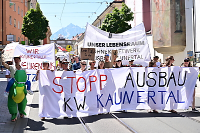Umweltschützer machen weiter gegen das Kraftwerksprojekt mobil
 - Innsbruck, APA/WWF