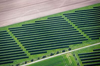 Stromgewinnung aus Sonnenlicht in drei Jahren verdoppelt
 - Ansbach, APA/dpa