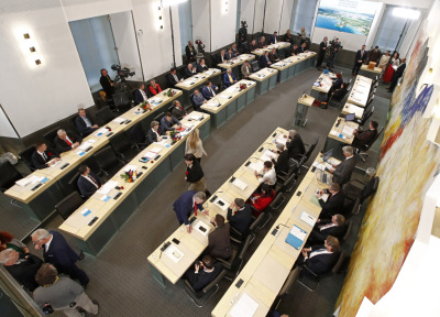 Kärntner Landtag kommt zu Sondersitzung zusammen
 - Klagenfurt, APA/GERD EGGENBERGER