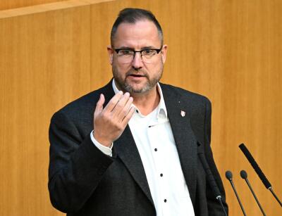 FPÖ-Generalsekretär Christian Hafenecker
 - Wien, APA/HELMUT FOHRINGER