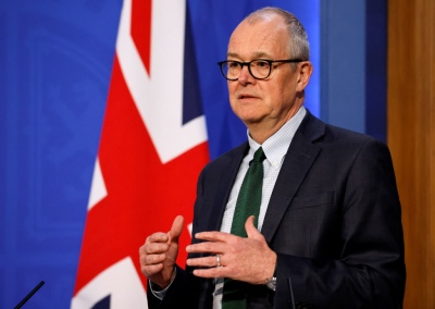 Atomminister Patrick Vallance
 - London, APA/AFP/POOL