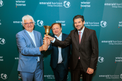 Emerald Horizon läutete Börsengang ein
 - Wien, APA/WIENER BÖRSE