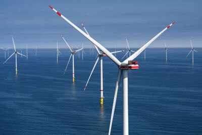 Windräder vor der deutschen Nordseeküste
– Emden, APA/dpa Windräder vor der deutschen Nordseeküste
- Emden, APA/dpa